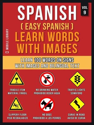 cover image of Spanish ( Easy Spanish ) Learn Words With Images (Vol 9)